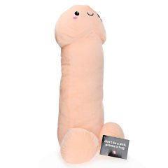 Przytulny pluszowy penis - 100 cm (naturalny)