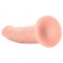 RealRock Slim - realistyczny dildo - 15,5 cm (naturalny)
