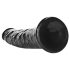 RealRock Slim realistyczny dildo - 15,5cm (czarny)