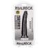 RealRock Slim realistyczny dildo - 15,5cm (czarny)