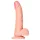 RealRock - dildo z przyssawką i jądrami - 15,5 cm (w kolorze ciała)