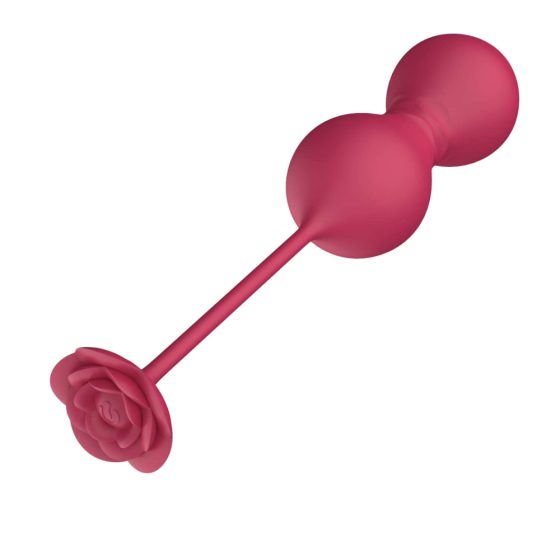 Raytech Rose - ładowalny, wodoodporny gejzer (czerwony)