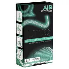 Uniq Air - cienka prezerwatywa damska - 3 sztuki