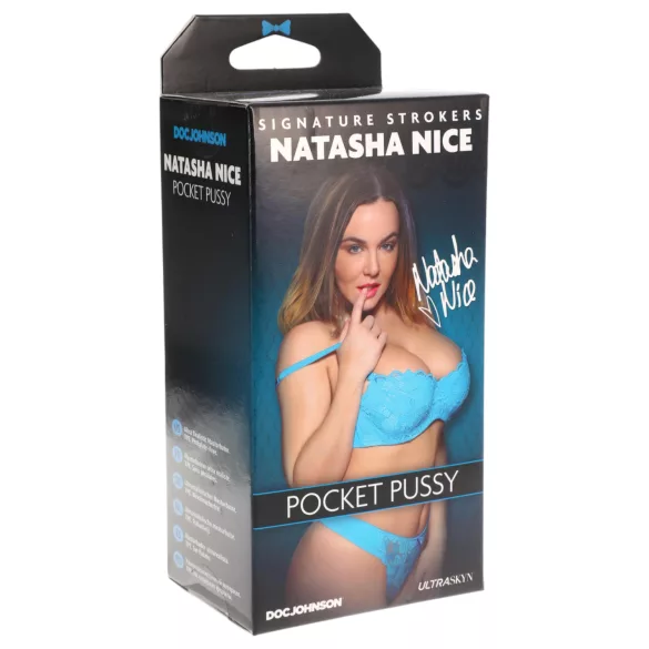 Doc Johnson Natasha Nice - realistyczna sztuczna pochwa Ultraskyn (kolor cielisty)