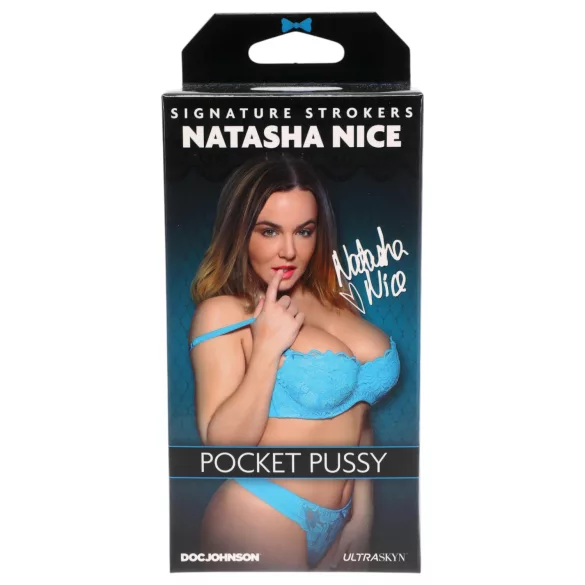 Doc Johnson Natasha Nice - realistyczna sztuczna pochwa Ultraskyn (kolor cielisty)