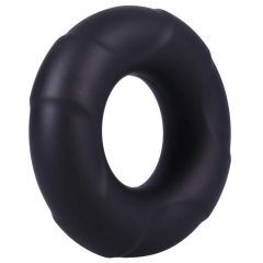   Doc Johnson C-Ring - silikonowy pierścień na penisa (czarny)