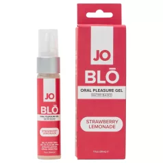   System JO BLO - smakowy żel do seksu oralnego, truskawkowo-cytrynowy (30 ml)
