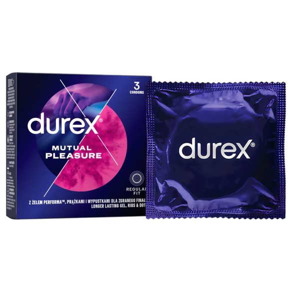 Durex Mutual Pleasure - prezerwatywy (3 szt.)