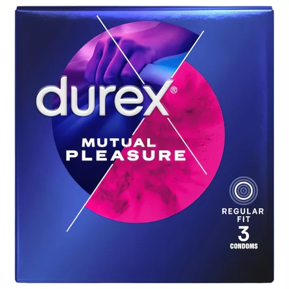 Durex Mutual Pleasure - prezerwatywy opóźniające wytrysk (3 sztuki)