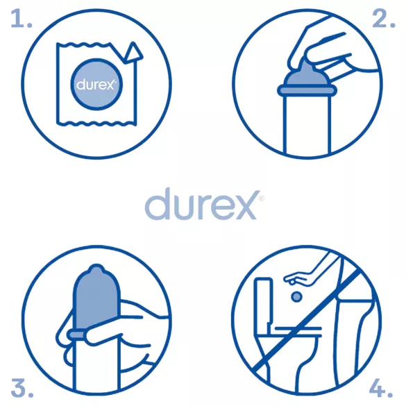 Durex Mutual Pleasure - prezerwatywy opóźniające wytrysk (3 szt.)
