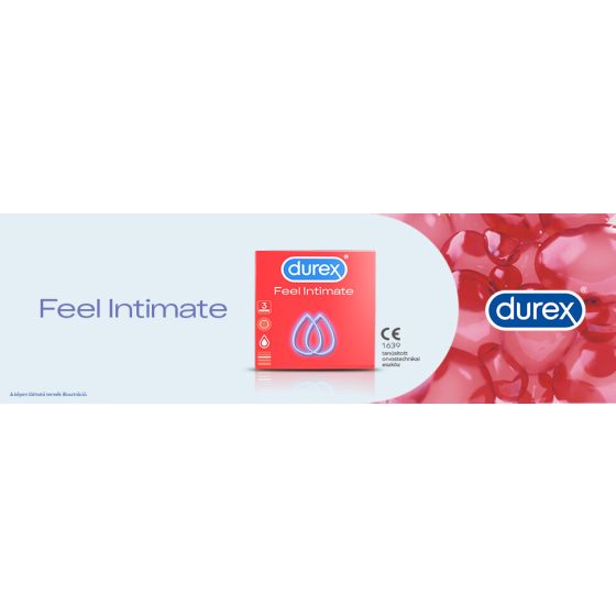 Durex Feel Intimate - prezerwatywa cienkościenna (3 szt.)