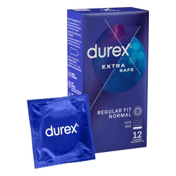 Durex Extra Safe - bezpieczne prezerwatywy (12 szt.)