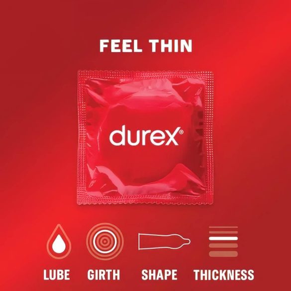 Durex - prezerwatywy cienkie - naturalne doznania - 12 sztuk