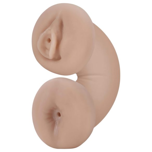 Enlust Tasha - masturbator z waginą i anus światłem LED - realistyczny, cielisty