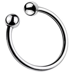   Stalowy pierścień na żołądź - na opóźnienie wytrysku (32 mm)