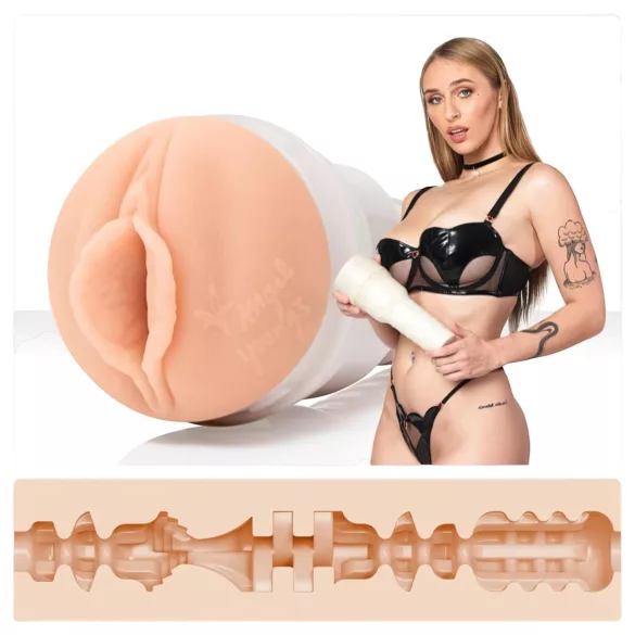 Fleshlight Angel Youngs - masturbator wagina realistyczna - kolor naturalny