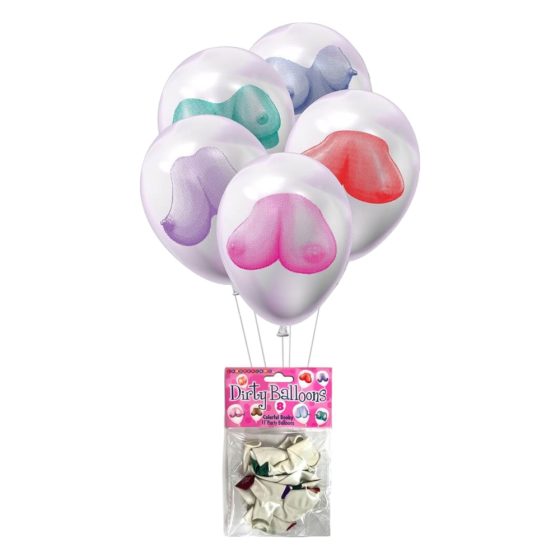 Dirty Balloons - balon na cycki (8 sztuk)