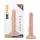 Dr. Skin 5 - dildo z przyssawką - realistyczny - beżowy 14,5 cm