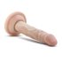 Dr. Skin 5 - realistyczny dildo z przyssawką - 14,5cm, naturalny