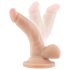 Dr. Skin 4 - Natural – realistyczne dildo z przyssawką (12cm)