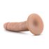 Dr. Skin 5,5 - przyssawka realistyczny dildo - naturalny (14 cm)