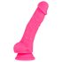 Blush Neo – dildo z przyssawką, 19 cm (różowy)