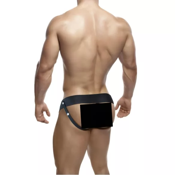 Dr. Skin - dildo z paskiem z wkładką pustą - 15 cm - kolor naturalny