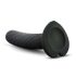 Temptasia Twist Small – przyssawkowy, skręcony dildo (czarny)