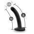 Temptasia Twist Small – przyssawkowy, skręcony dildo (czarny)
