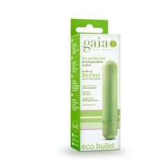   Gaia Eco M - ekologiczny wibrator prętowy (zielony) - średni