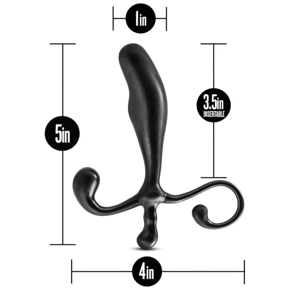Anal Adventures - stymulator prostaty - czarny