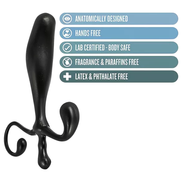 Anal Adventures - stymulator prostaty - czarny