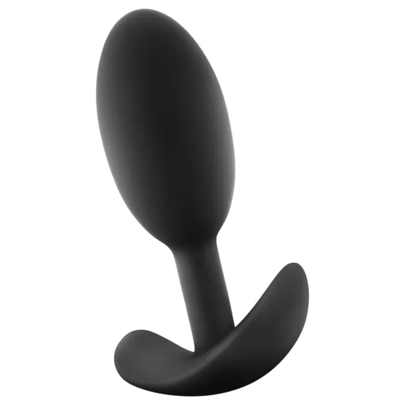Anal Adventures Platinum M - korek analny - średni - czarny