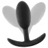 Anal Adventures Platinum M - korek analny - średni - czarny