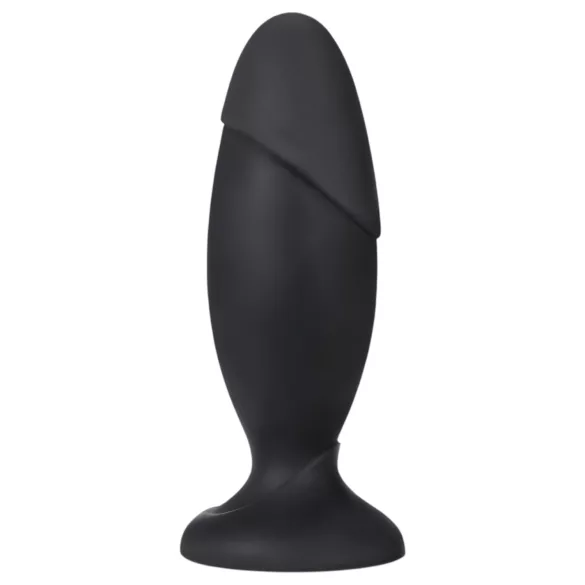 Anal Adventures Platinum Rocket - duża analna zatyczka - czarna