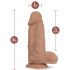 Blush Chub – realistyczny dildo z przyssawką – 18 cm (naturalny)