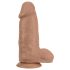 Blush Chub - realistyczny dildo z przyssawką - 18 cm - kolor naturalny