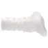 Perfect Fit Breeder - biały otwarty futerał na penisa (10 cm)