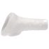 Perfect Fit Breeder - biały otwarty futerał na penisa (10 cm)