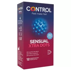 Control - prezerwatywy z wypustkami - 12 sztuk