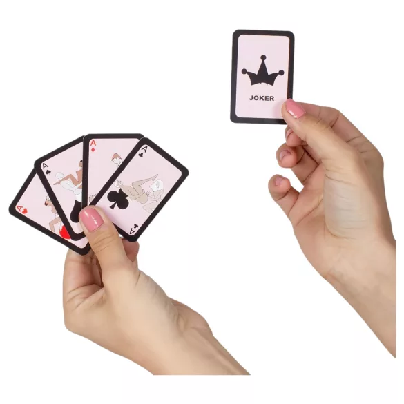 Secret Play Pocket Kamasutra - talia kart z pozycjami seksualnymi (54 karty)