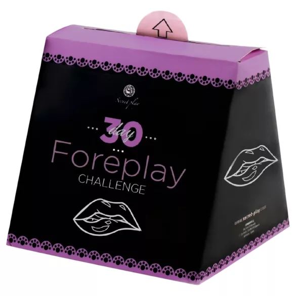Secret Play 30 Day Foreplay Challenge - gra karciana z wyzwaniami wstępnymi (angielski, hiszpański)