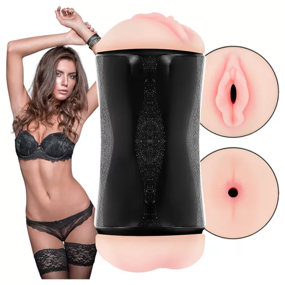 JamyJob - masturbator wagina i anus - realistyczny - kolor cielisty
