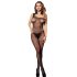 Subblime 952037 - body z siateczki ze strasami - czarny - S-L