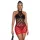 Subblime 952242 - sukienka siateczkowa ombre - czerwona - XS-M