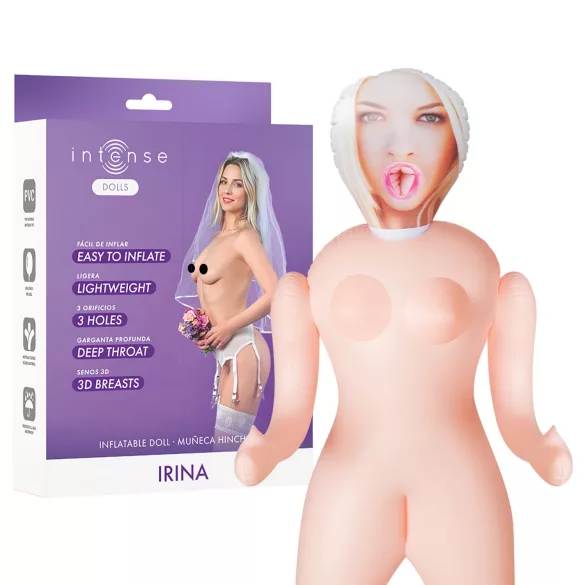 Intense Dolls Irina - lalka dmuchana - realistyczna sylwetka - pvc
