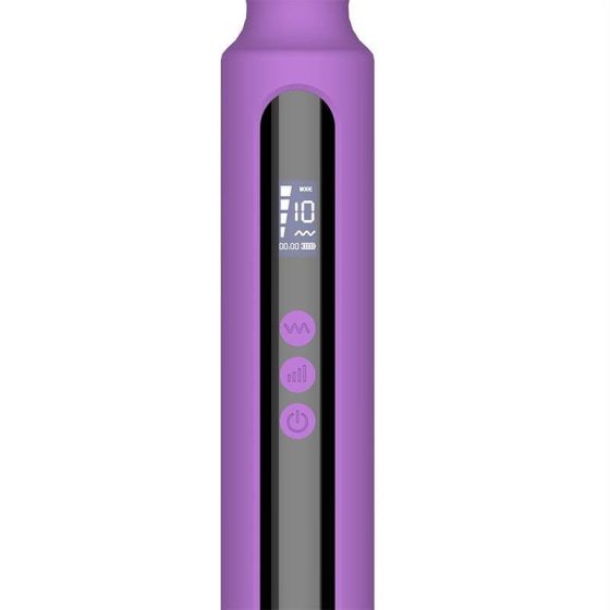 Engily Ross Aura - ładowalny wibrator z cyfrowym masażerem (fioletowy)