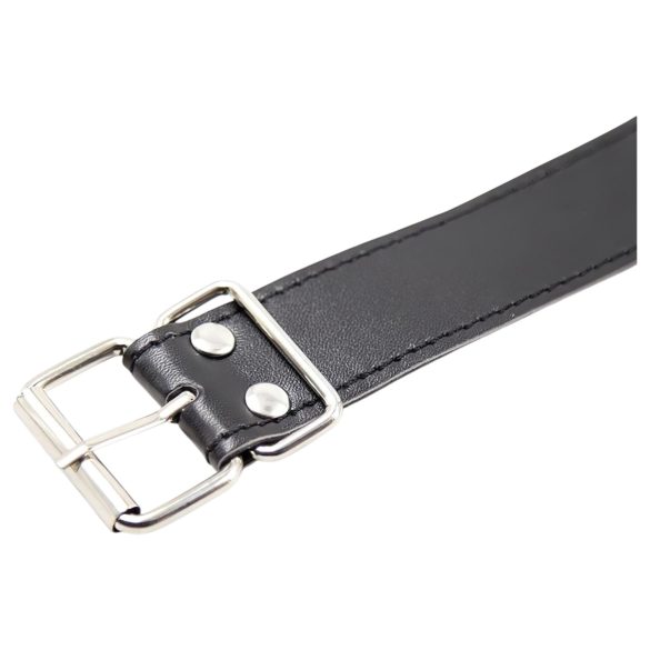 Latetobed - knebel z otworem na usta - czarny