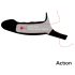 Action StrapOn S - strap-on z pustym dildo - naturalny kolor