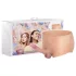 INTOYOU - strap-on realistyczny penis - silikonowy - kolor naturalny